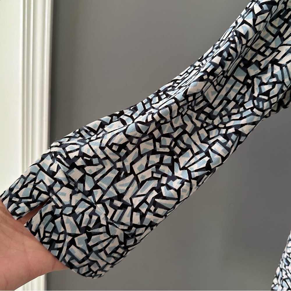 Worthington Stretch Crossover Blouse - Picture 2 of 6